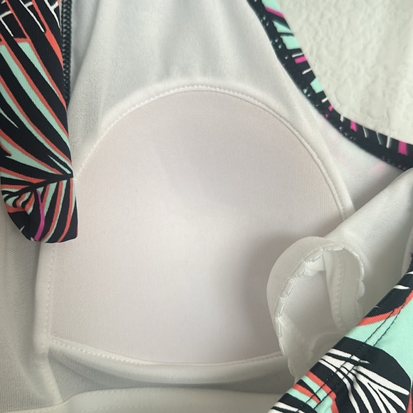 NWT Tommy Bahama high neck halter dress lively leaves M - Picture 9 of 9